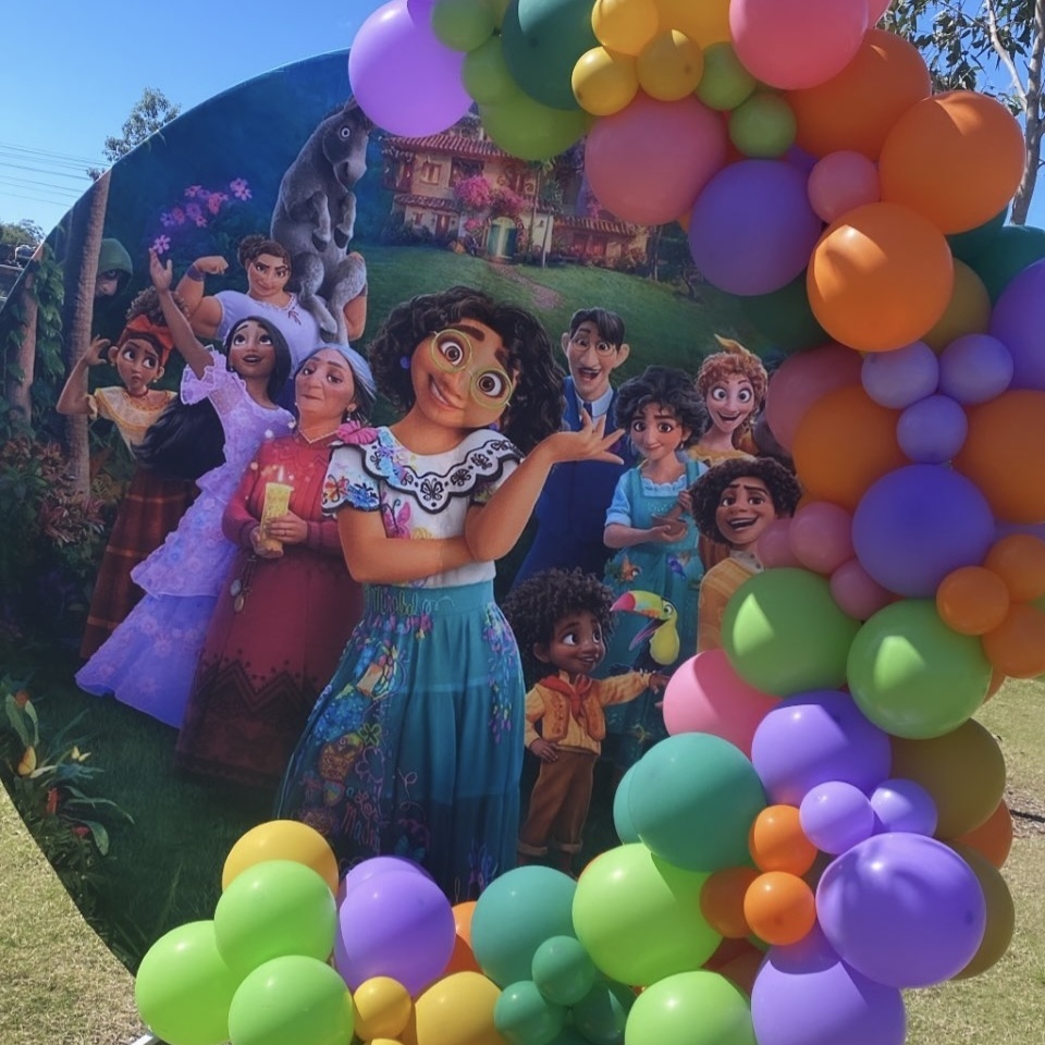 Encanto Themed Backdrop